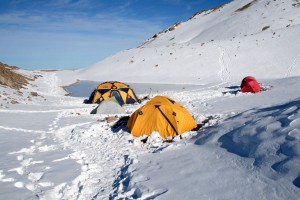 Campamentos invernales para geologia